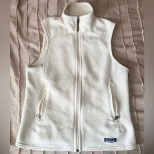Patagonia Ivory Fleece Vest